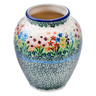 Polish Pottery Vase 5&quot; Colors Of The Wind UNIKAT