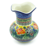 Polish Pottery Vase 5&quot; Copper Rose Meadow UNIKAT