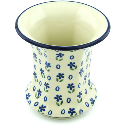 Polish Pottery Vase 5&quot; Daisy Sprinkles