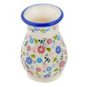 Polish Pottery Vase 5&quot; Gerbera Garden