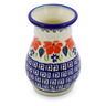 Polish Pottery Vase 5&quot; Grecian Fields