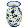Polish Pottery Vase 5&quot; Hope Flowes UNIKAT