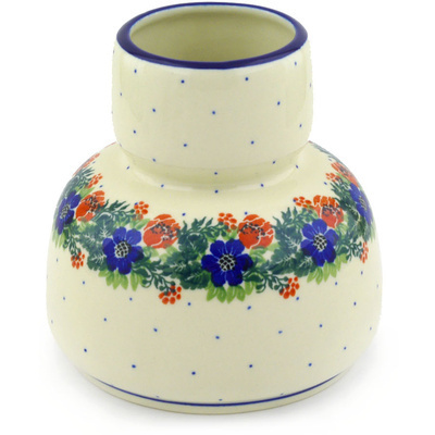 Polish Pottery Vase 5&quot; Polish Wreath