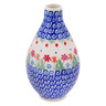 Polish Pottery Vase 6&quot; Babcia&#039;s Garden