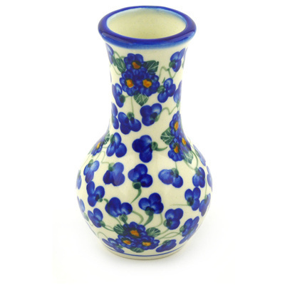 Polish Pottery Vase 6&quot;