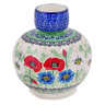 Polish Pottery Vase 6&quot; Polish Wildflowers UNIKAT