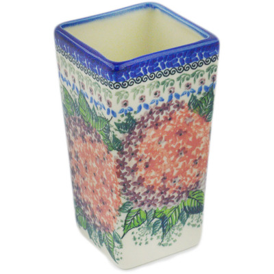 Polish Pottery Vase 6&quot; Royal Flowerbox UNIKAT
