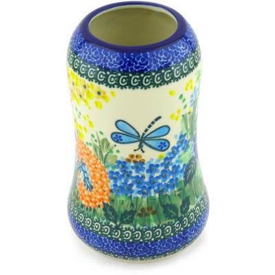 Polish Pottery Vase 7&quot; Garden Delight UNIKAT