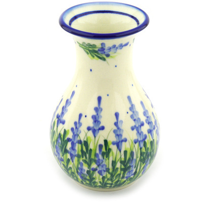 Polish Pottery Vase 7&quot;