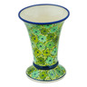 Polish Pottery Vase 7&quot; Happy Clover UNIKAT