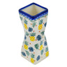 Polish Pottery Vase 7" Pineapple Parade