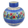 Polish Pottery Vase 7&quot; Rise And Shine UNIKAT