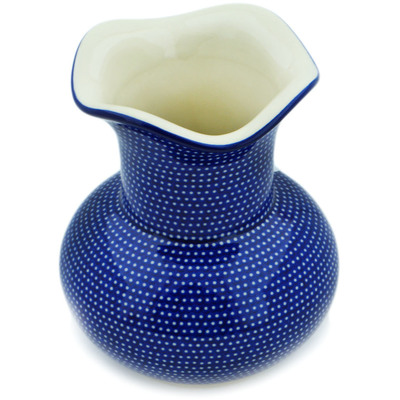 Polish Pottery Vase 7&quot; Starry Night UNIKAT