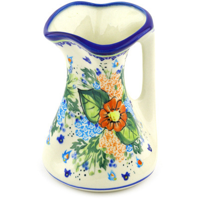 Polish Pottery Vase 7&quot; UNIKAT