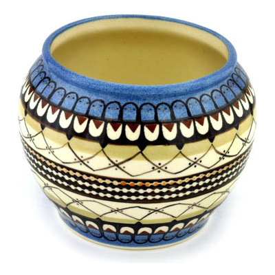 Polish Pottery Vase 8&quot;