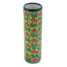 Polish Pottery Vase 8&quot; Poppy Fever UNIKAT