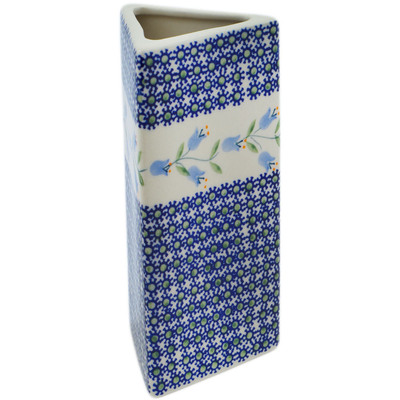 Polish Pottery Vase 8&quot; Sweet Dreams