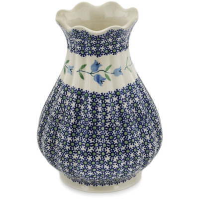 Polish Pottery Vase 8&quot; Sweet Dreams