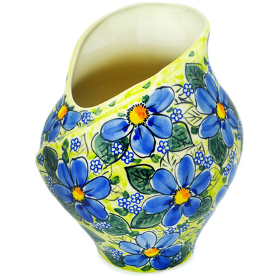 Polish Pottery Vase 9&quot; Beautiful Dream UNIKAT