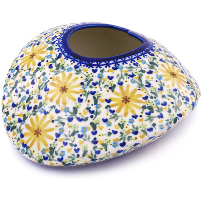 Polish Pottery Vase 9&quot; UNIKAT