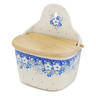 Polish Pottery Wall Jar 6&quot; Sky Full Of Flowers UNIKAT