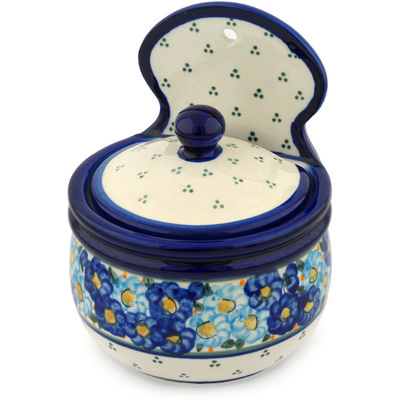 Polish Pottery Wall Jar 7&quot; Aura