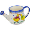 Polish Pottery Watering Can 22 oz Perfect Garden UNIKAT