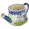 Polish Pottery Watering Can 23 oz Orchid Crown UNIKAT