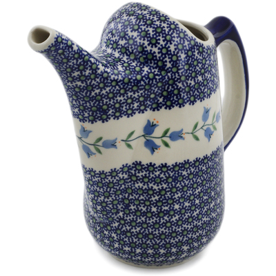 Polish Pottery Watering Can 57 oz Sweet Dreams