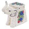 Polish Pottery Wax Warmer 6&quot; Springtime Wreath
