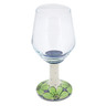 Polish Pottery Wine Glass 16 oz Sweet Escape UNIKAT