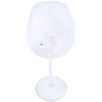 Glass Wine Glass 20 oz Dandelion Dreams