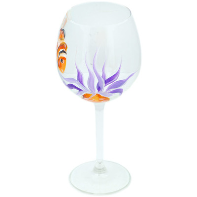 Glass Wine Glass 20 oz Fish Glass