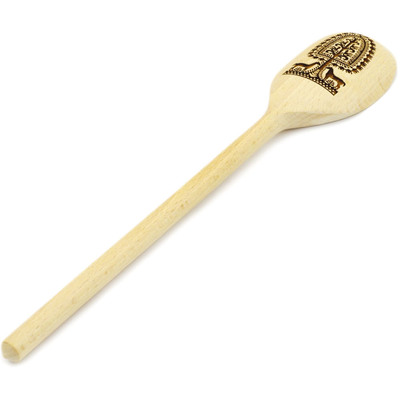 Wood Wooden Spoon 12&quot; Folk