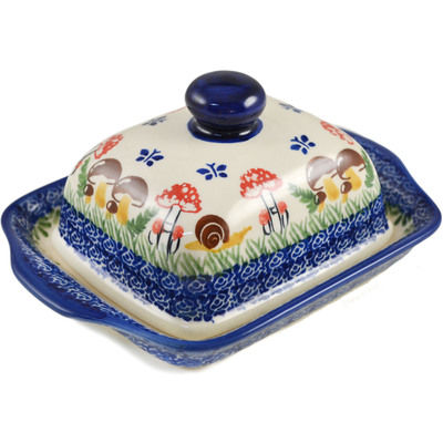 Polish Pottery Butter Dish